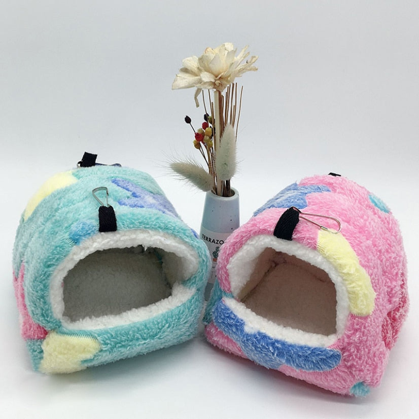 HarryHamster - Soft Hamster House with Hammock