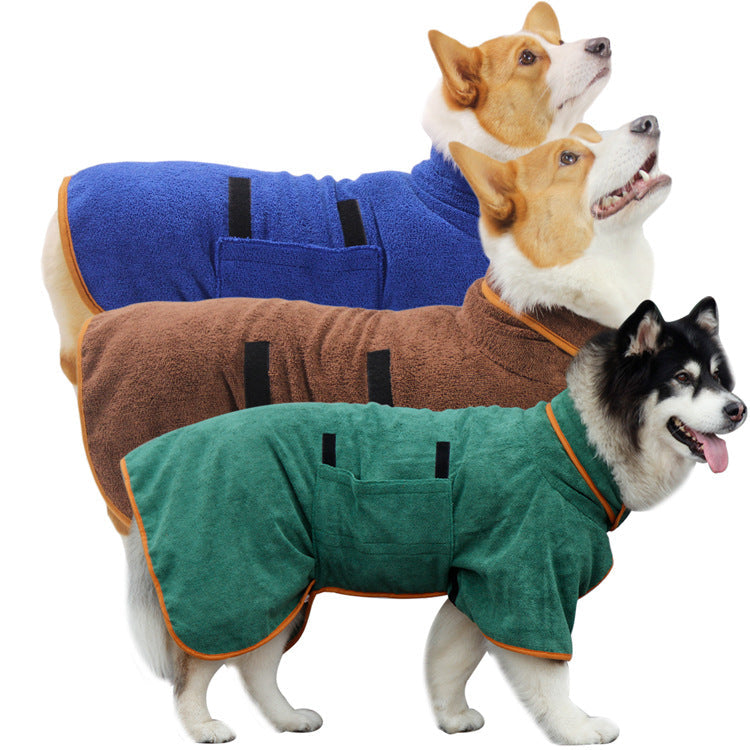 CozyPaws Coat - Luxurious Absorbent Dog Jacket