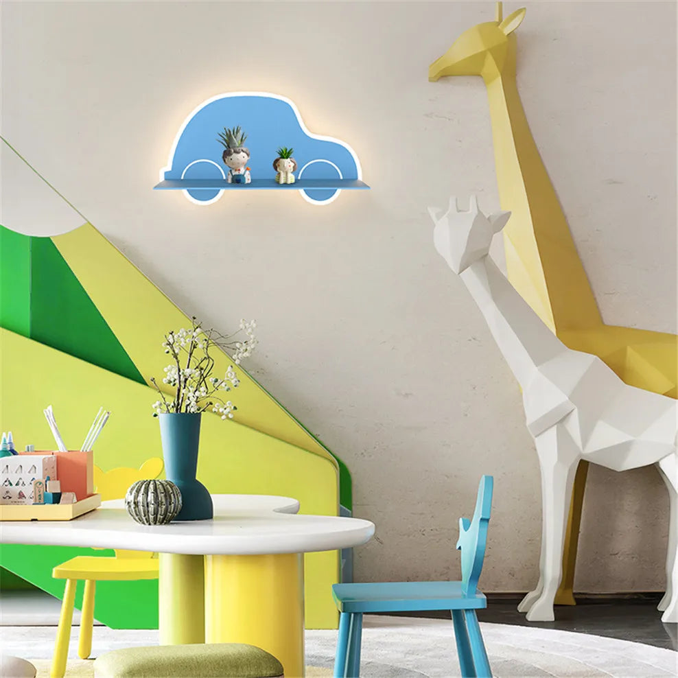 SkyFlyer Lamp - Playful Cartoon LED Wall Lamp