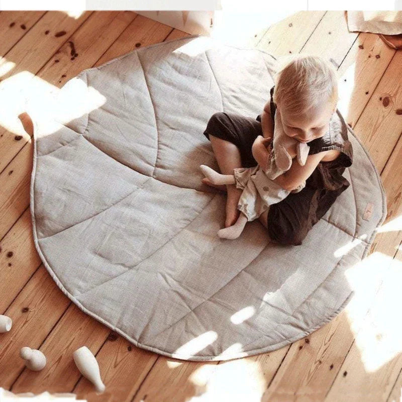 Leafy Comfort Baby Play Mat - Enchanting Play Mat for Babies