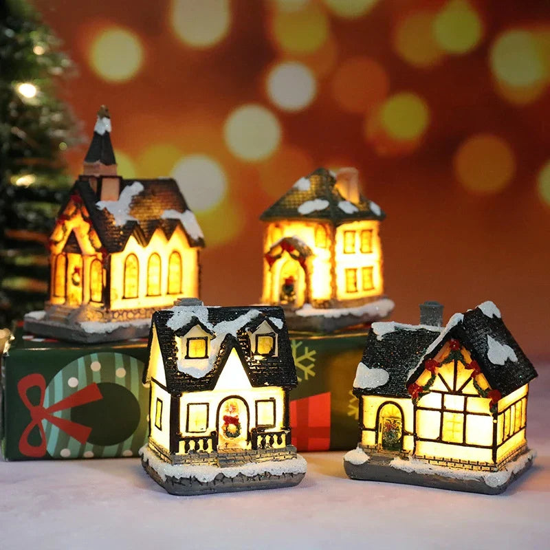 CozyGlow Huslampa - Unik Julbelysning för Festlig Stämning
