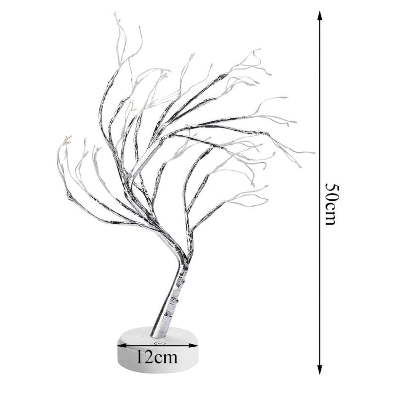 BrightTree Bordslampa - Elegant Bonsai Bordslampa för Stämningsfulla Rum och Barn
