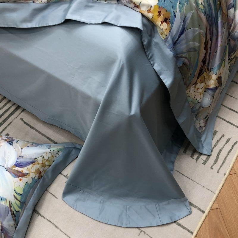 Hortensia Haven – Luxurious Duvet Cover Set in Egyptian Cotton