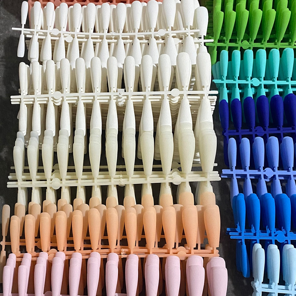ChicNails - Matte Press On Nails Set 24 Pieces