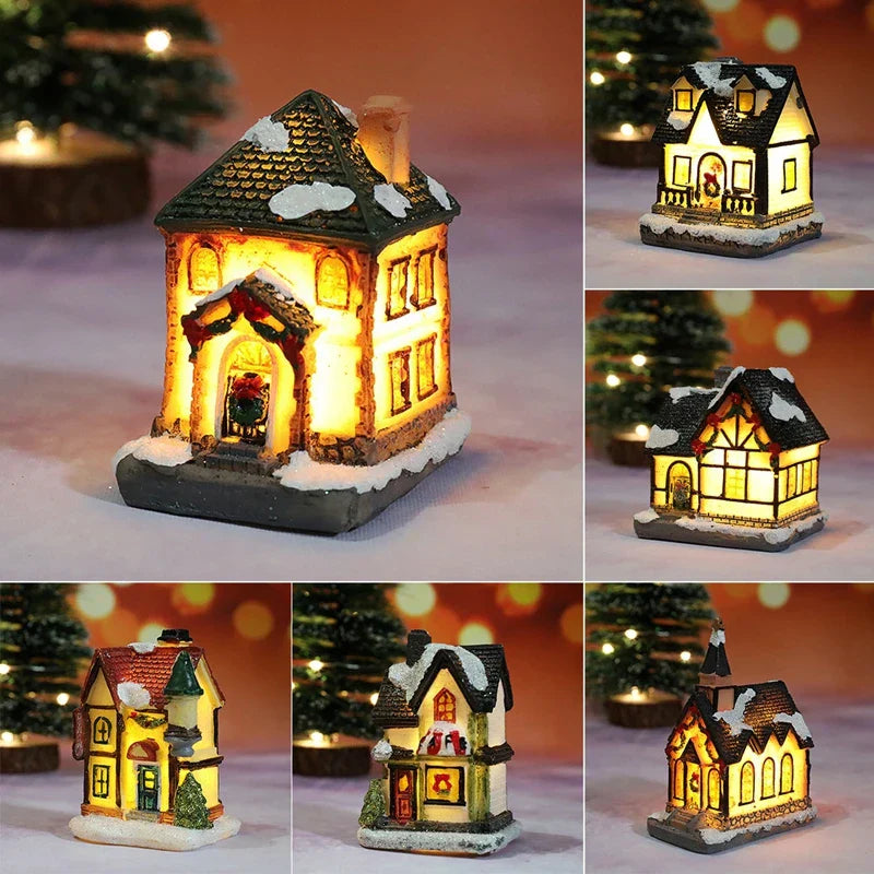 FestiveGlow Hus - Trådlös LED Festbelysning