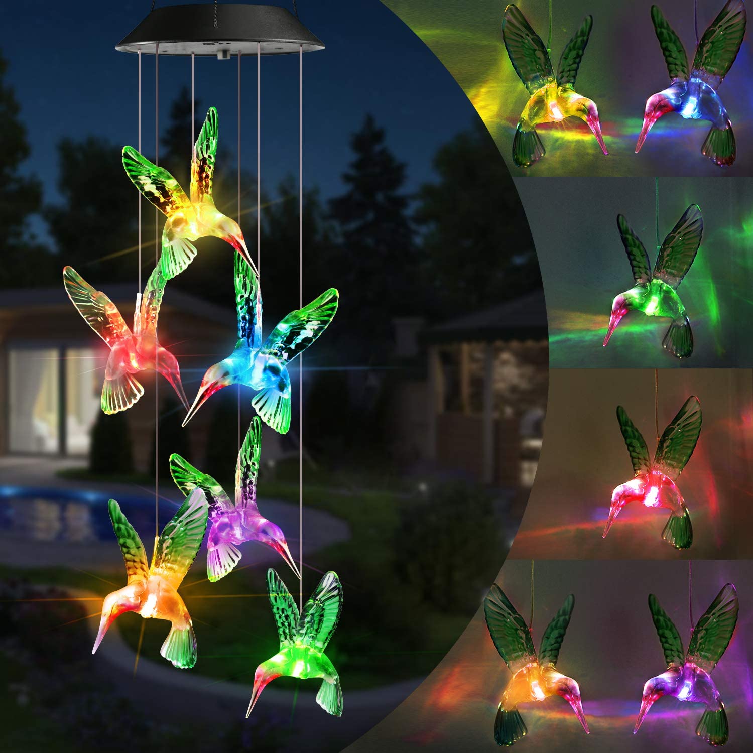 MagiskGlöd - Solar LED Garden Lighting Hummingbird