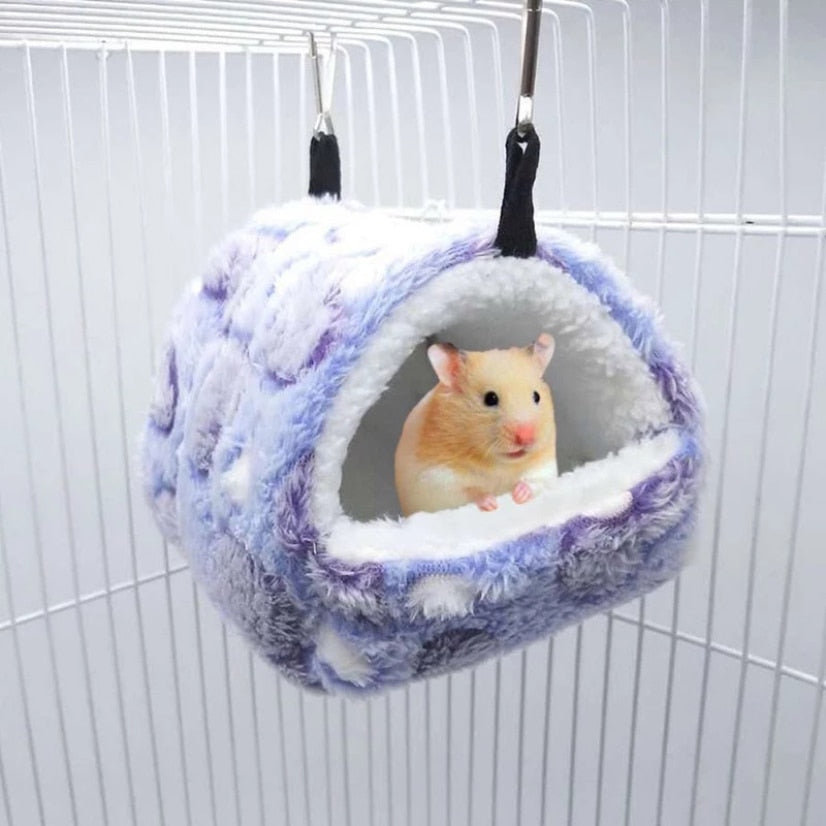 HarryHamster - Soft Hamster House with Hammock