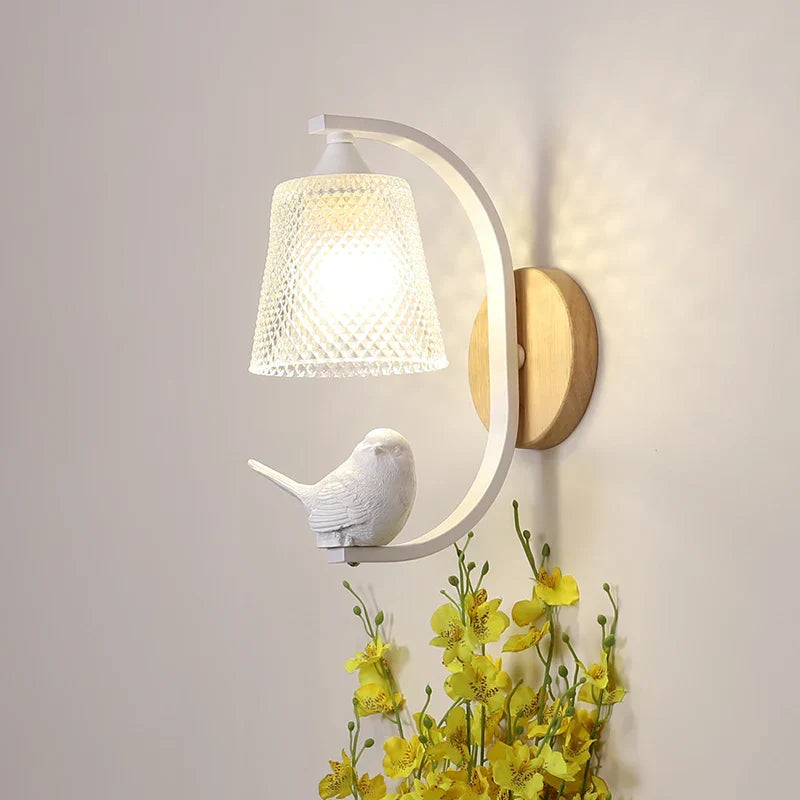 NordicBird Light – Trendy bird wall lamp for bedrooms