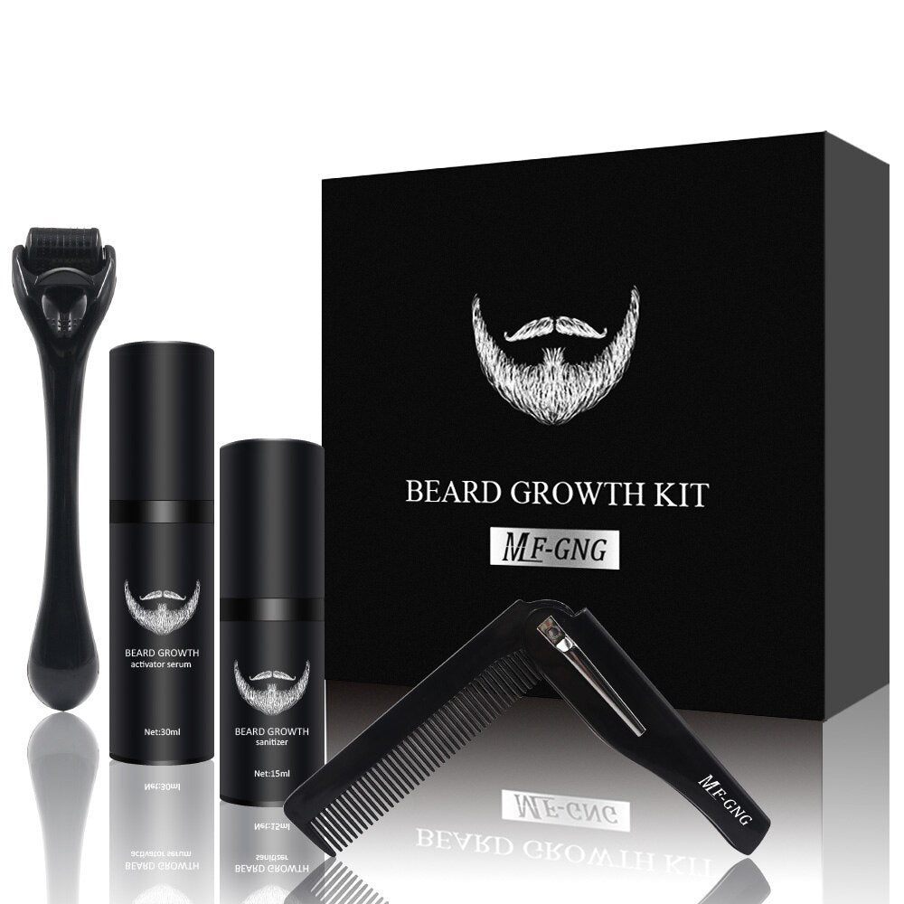 BeardBoost – Beard Growth Skin Care Kit