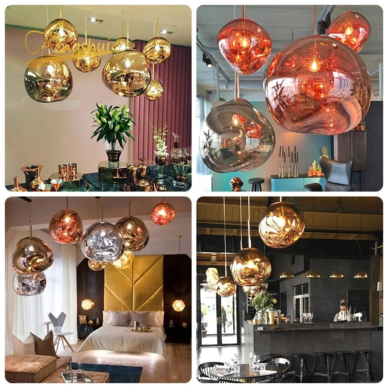 LuxeGlow Lampa – Modern LED Hänglampa för Hemdekoration