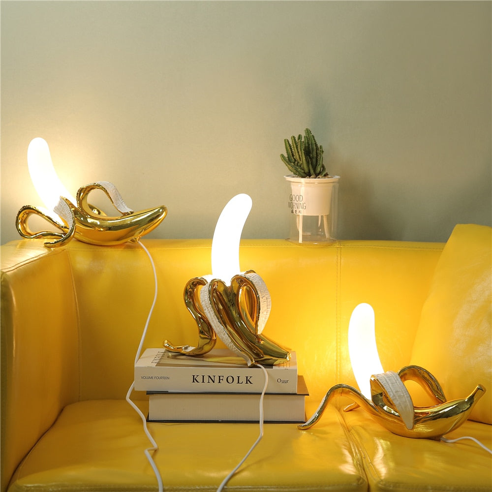 Banana Lights Table Lamp - Elegant Art Deco Table Lamp