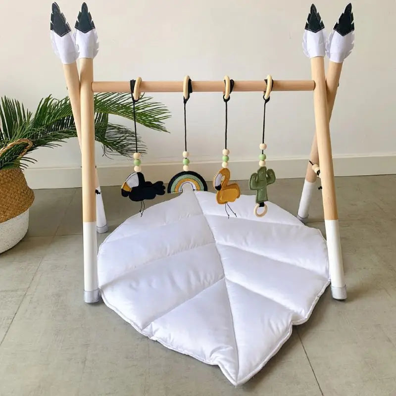 Leafy Comfort Baby Play Mat - Enchanting Play Mat for Babies