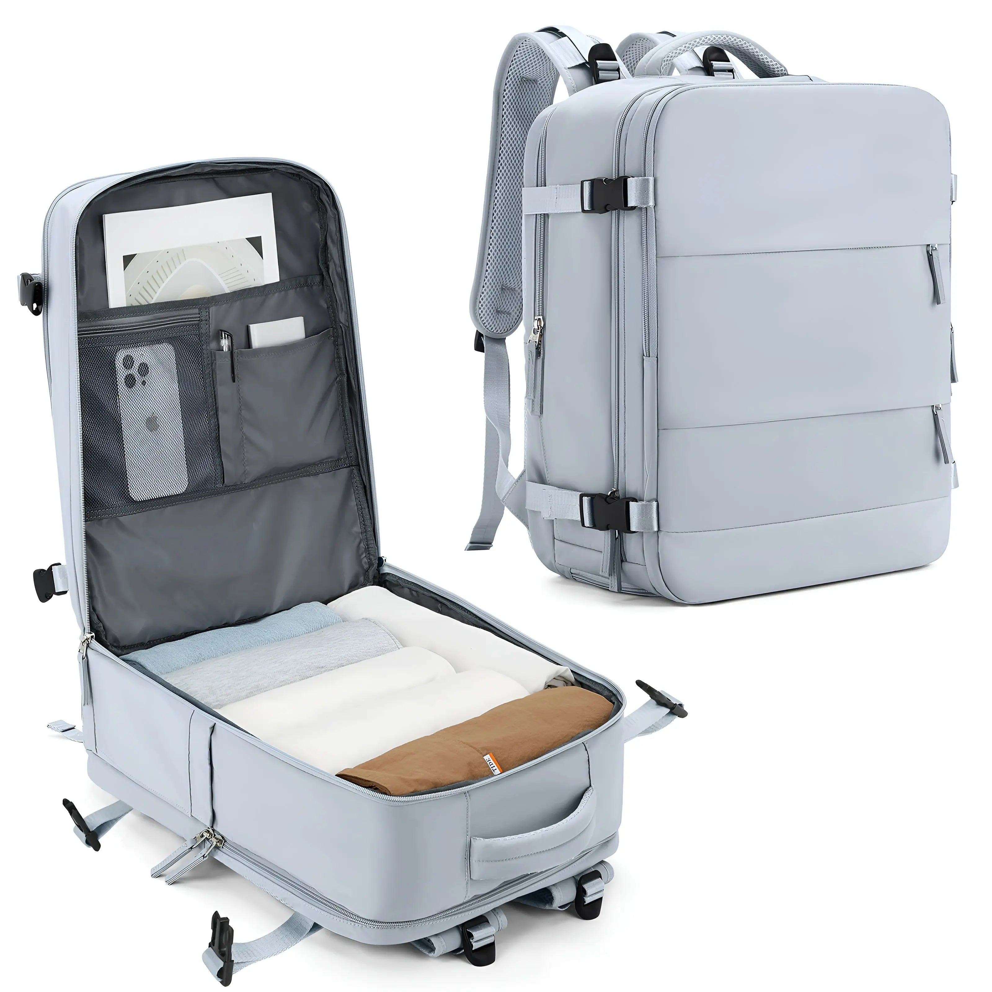 EasyTravel Carry-On Luggage - Stylish and Spacious Carry-On Luggage for Ultimate Travel Comfort and Convenience