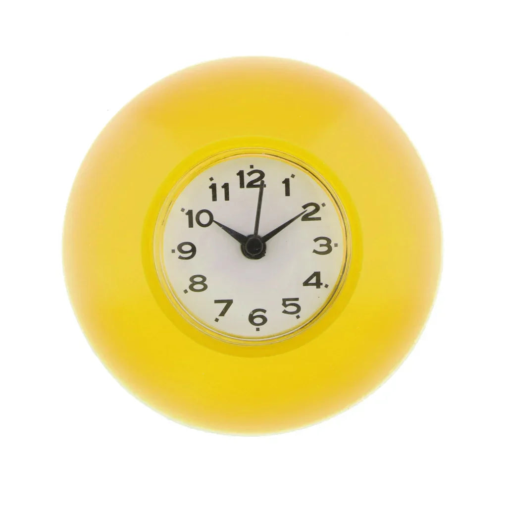 Waterproof Clock – Compact Suction Cup Clock for Bathroom