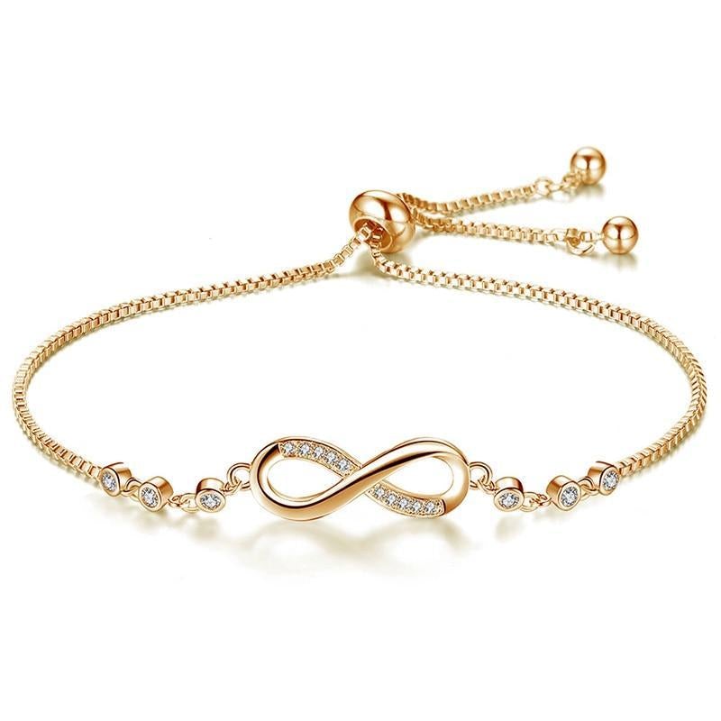 Amaya Adjustable Infinity Bracelet - Perfect Style and Elegance 