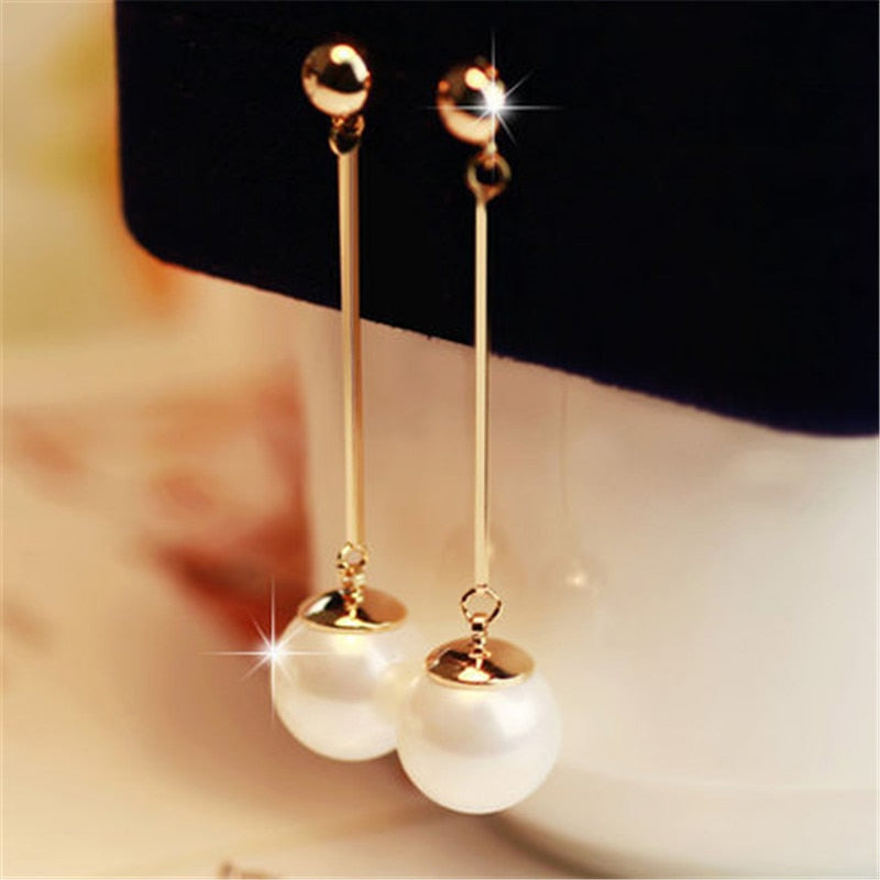Elegant Luxury Pearl Earrings - Selena Designet 