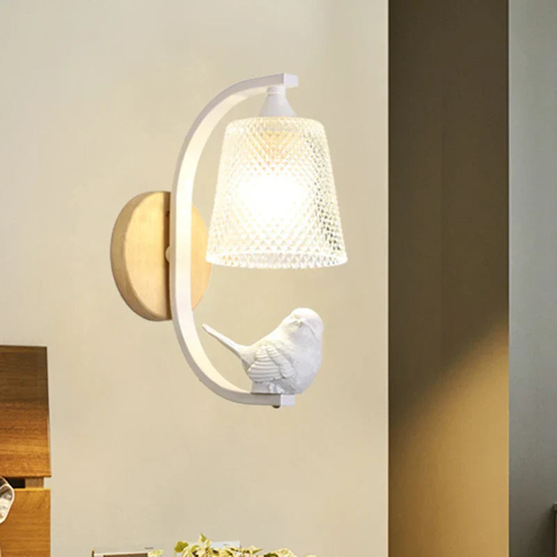 NordicBird Light – Trendy bird wall lamp for bedrooms