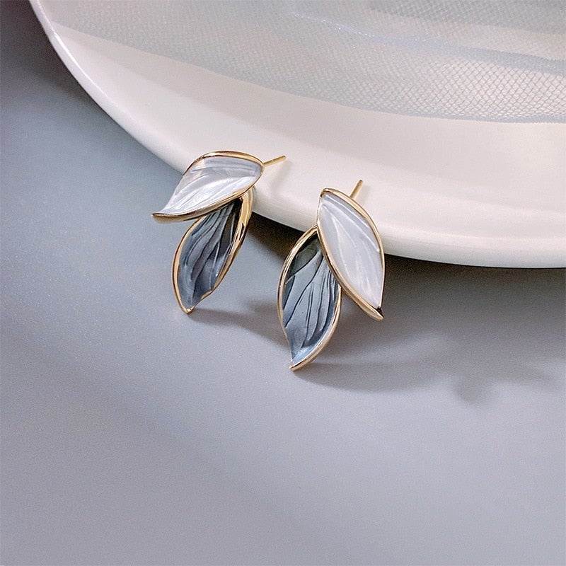 Elegant Aelina Enamel Lucky Angel Earrings 
