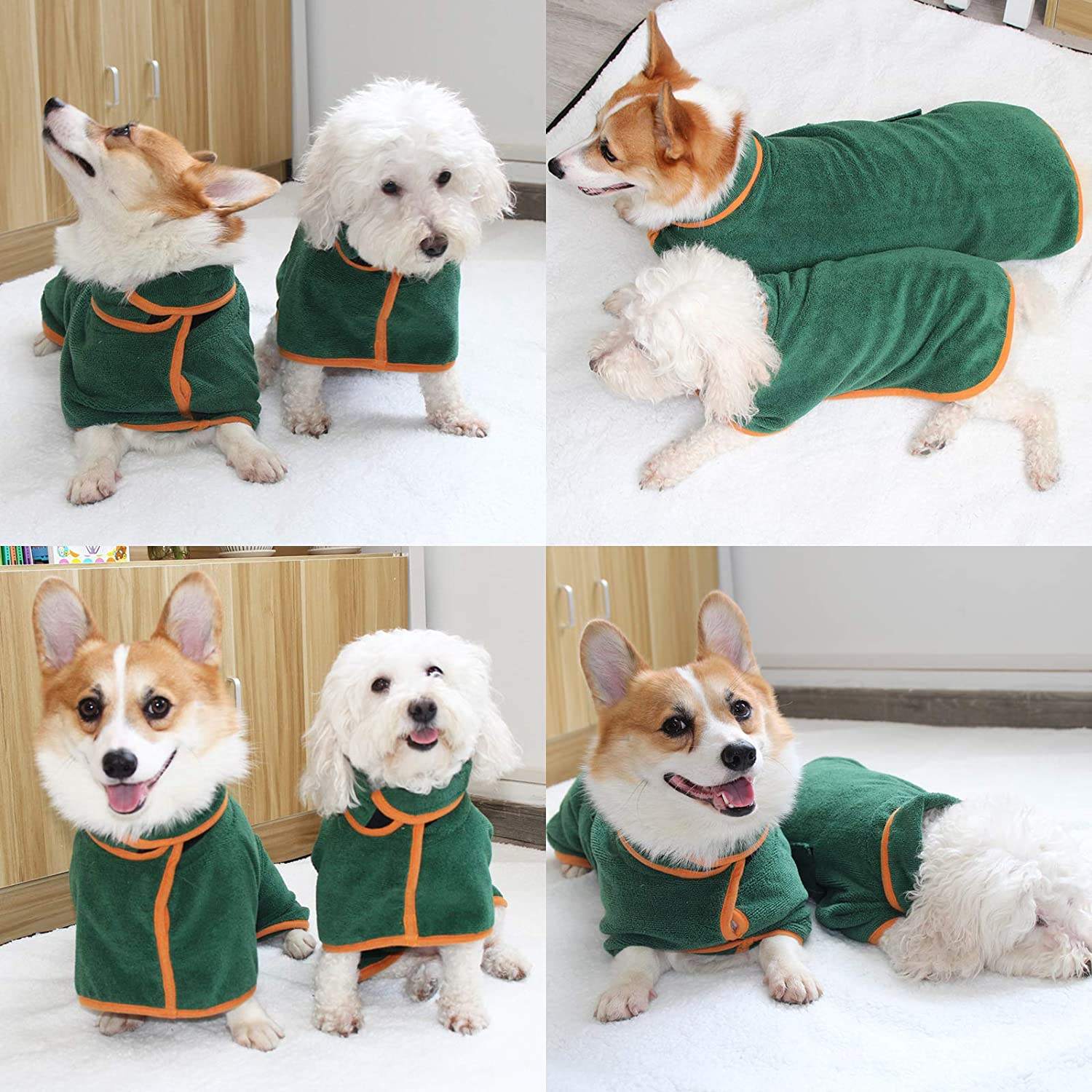 CozyPaws Coat - Luxurious Absorbent Dog Jacket