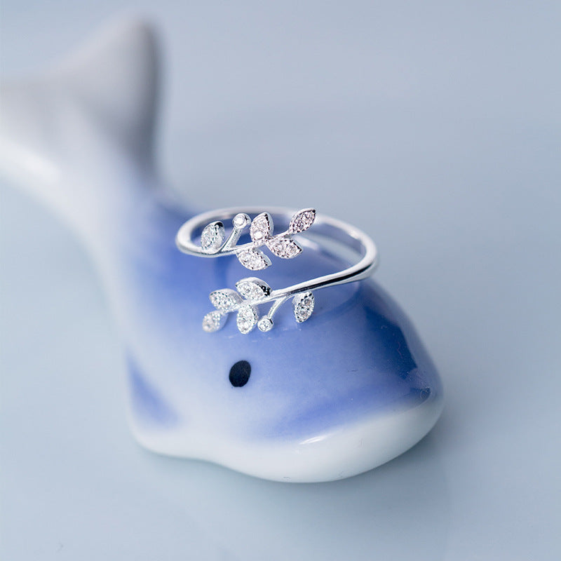 Elegant Adjustable Rings with Zirconia - Amalthea Collection