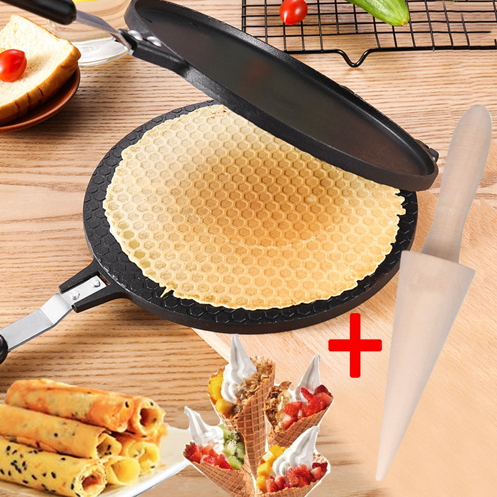 WaffleMaster Pan – Smooth Waffle and Omelette Machine