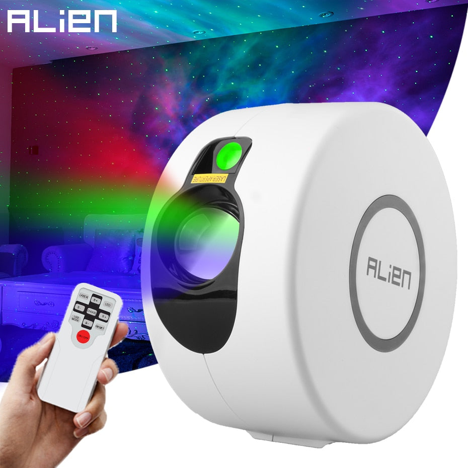 Alien Galaxy Laser Projector (Deluxe) - Starry Sky Projector
