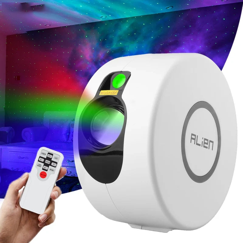 Alien Galaxy Laser Projector (Deluxe) - Starry Sky Projector