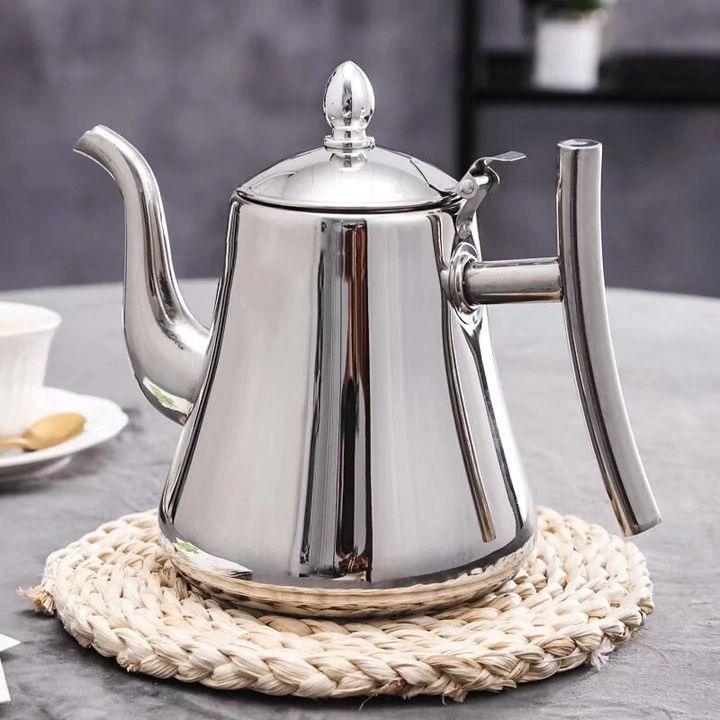 Stylish Infusio Teapot - in Stainless Steel for Perfect Teatimes