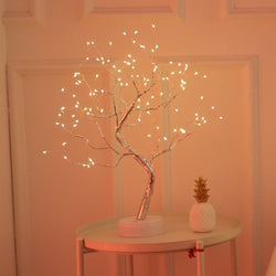 BrightTree Bordslampa - Elegant Bonsai Bordslampa för Stämningsfulla Rum och Barn