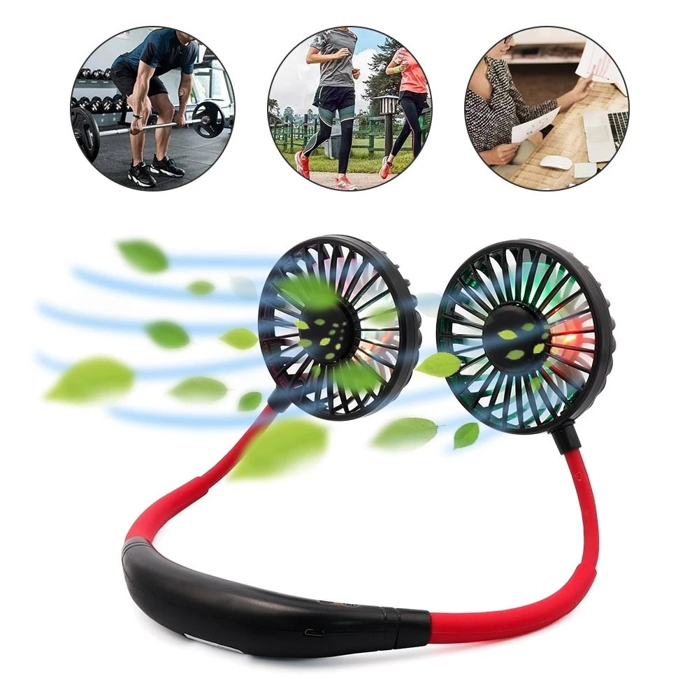 FlexiGlow - Portable, Flexible Rechargeable Fan