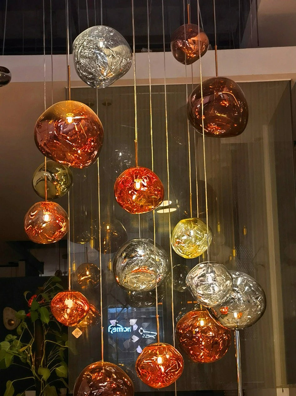 Chroma Glow - Playful and Elegant Ceiling Lamp