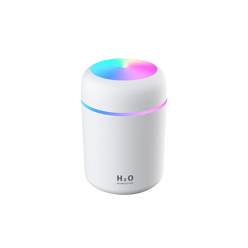 AquaMist Air Purifier - Colorful Lighting for Atmosphere