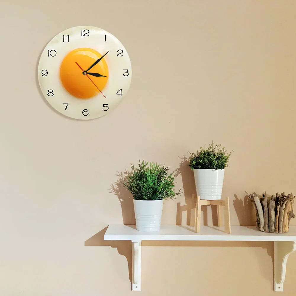 SunnySide Clock - Unique 3D Kitchen Wall Clock