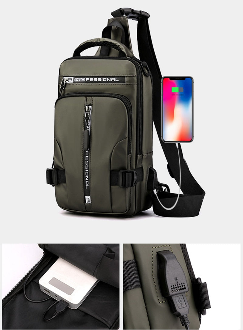 CityTrek Bag - Stylish Waterproof Oxford Crossbody