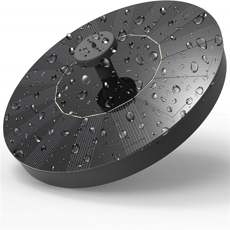 ZenFlow Fountain - Sustainable Solar Energy Garden Accessory