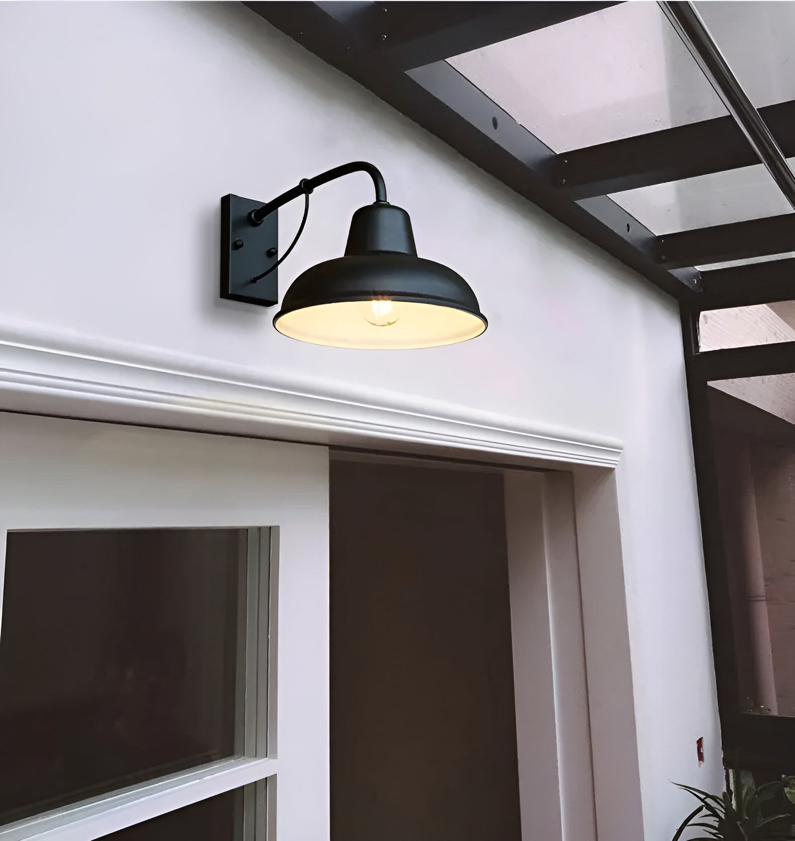 Vintage Farmhouse Lamp - Industrial Vintage Wall Lamp for Atmospheric Lighting