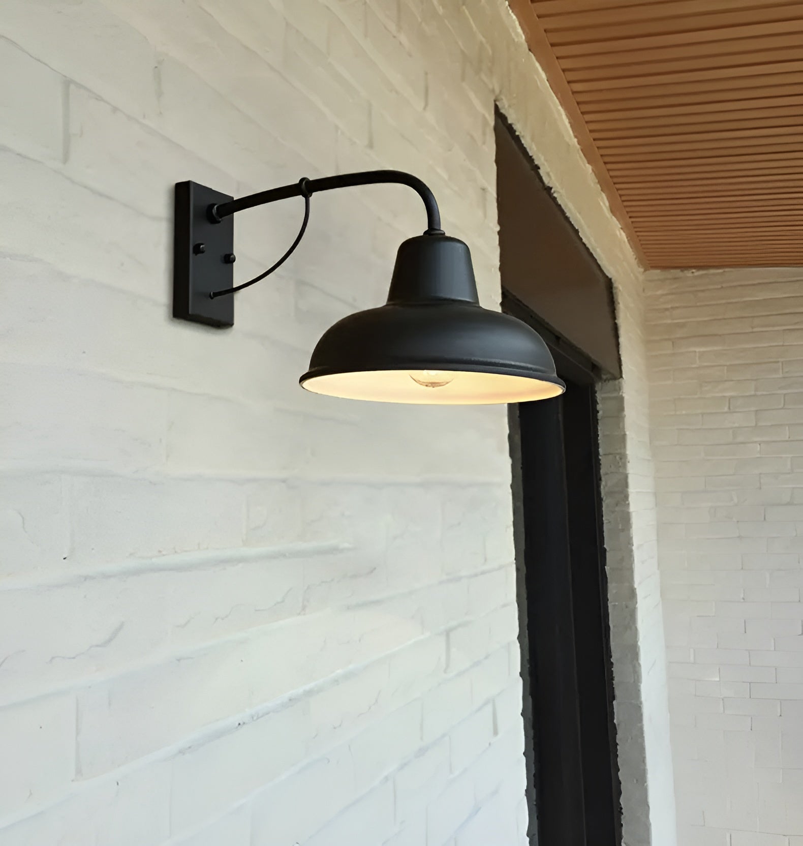 Vintage Farmhouse Lamp - Industrial Vintage Wall Lamp for Atmospheric Lighting
