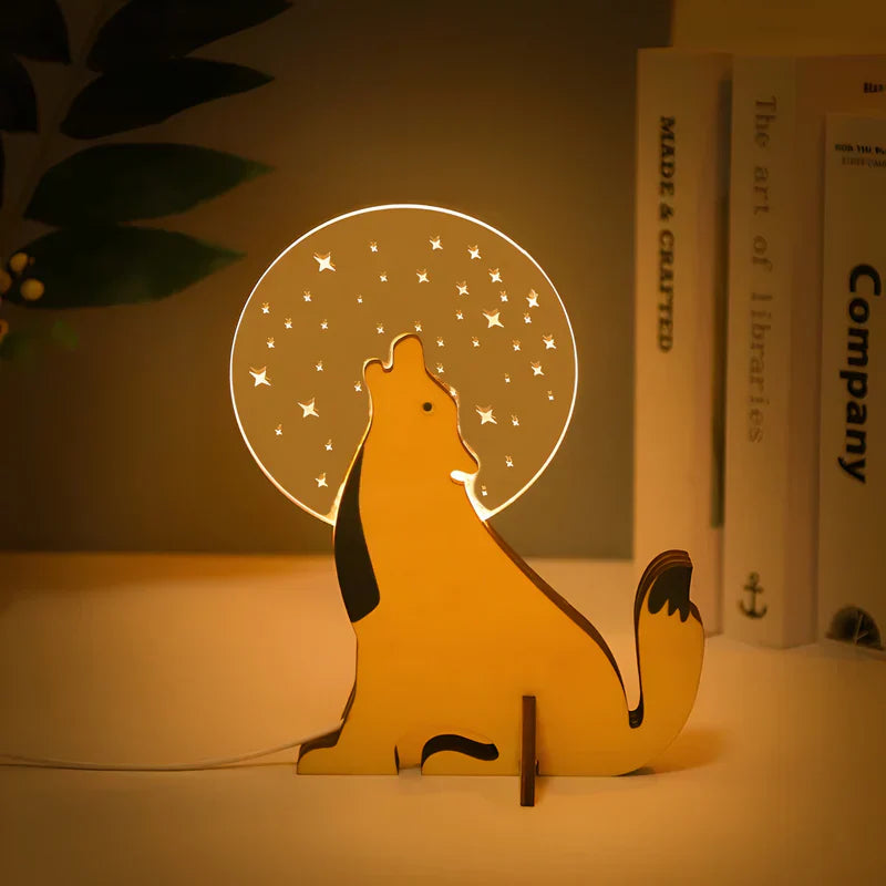 ZooGlow - Atmospheric Table Lamp for a Magical Children's Room