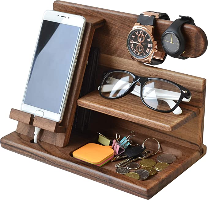 WoodDock – Stylish Wooden Holder for Devices