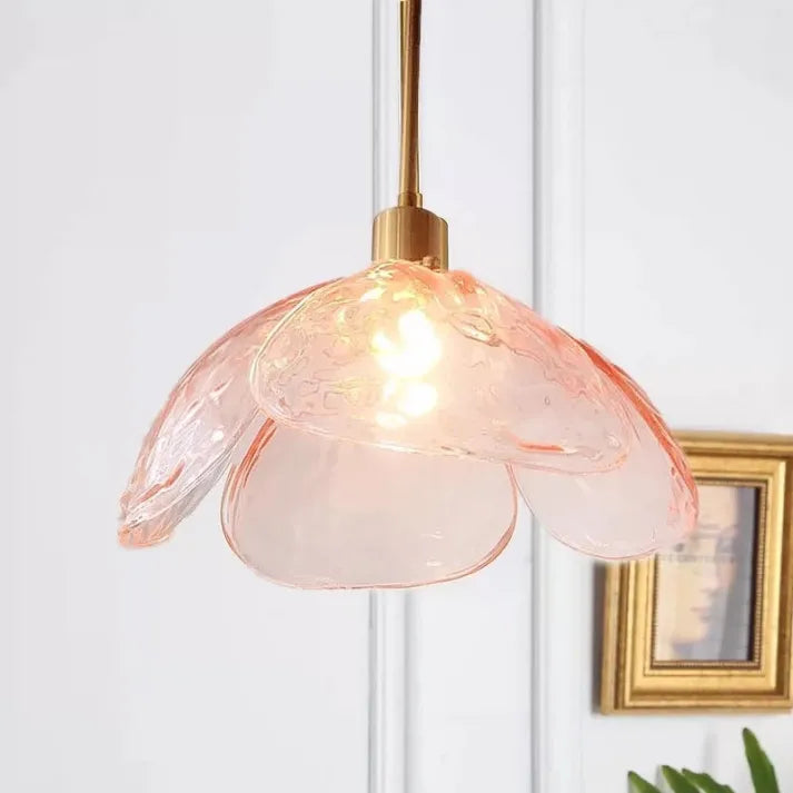 FleurChic Ceiling Lamp - Unique Flower-Shaped Hanging Lamp for a Warm Atmosphere