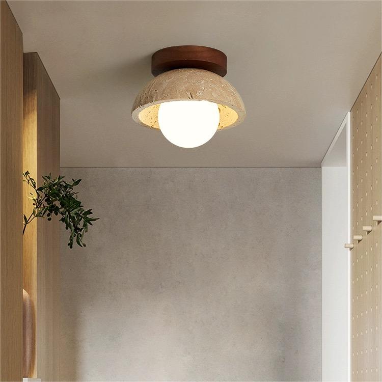 EdgeStone - Stilig Beige Industriell Vägglampa