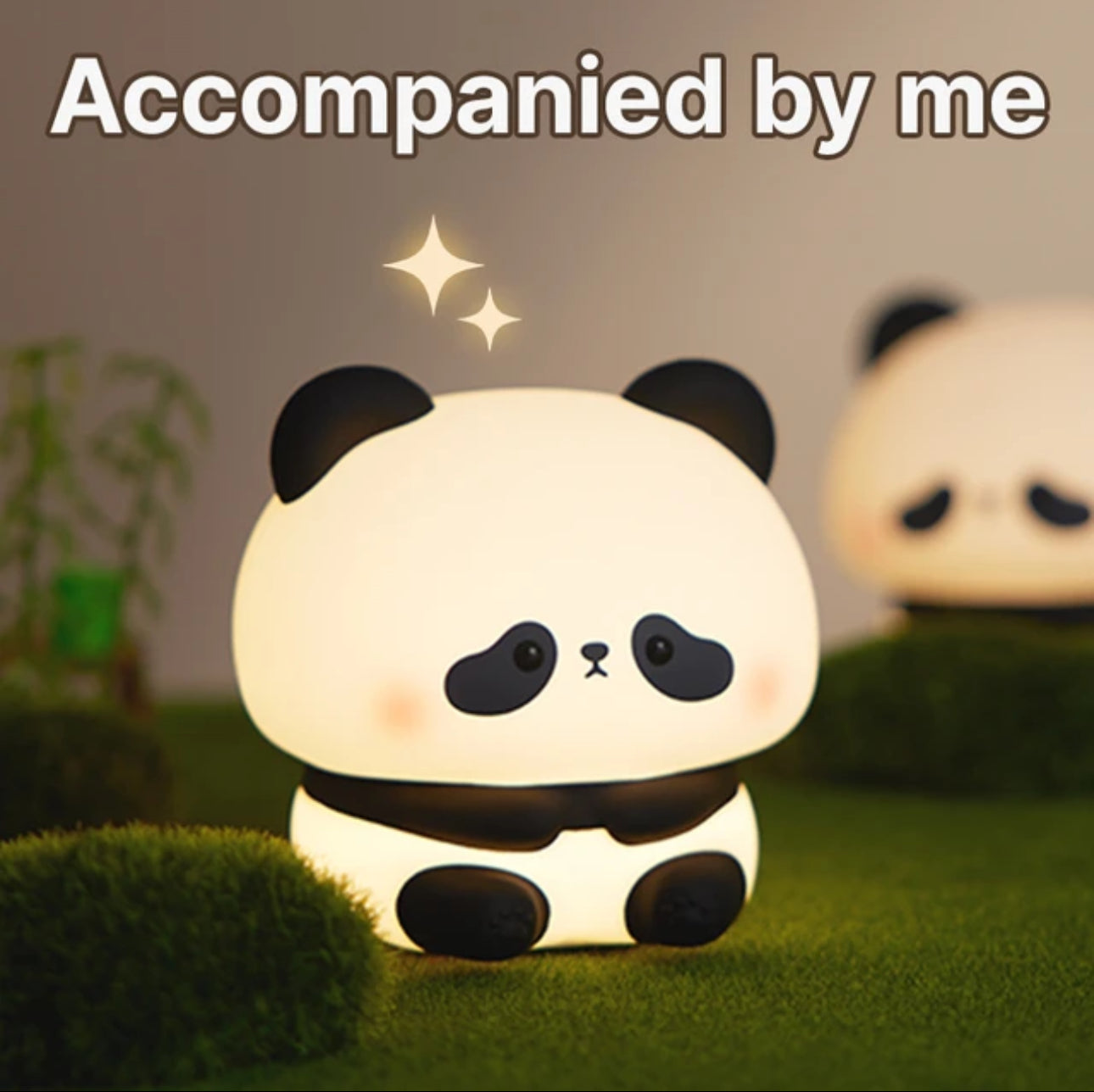 CuddlePanda Night Light - Colorful LED Panda for Kids