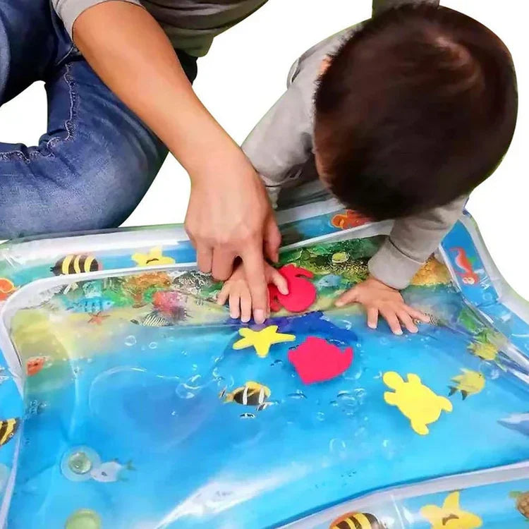 SplashVista™️ – Colorful Water Mat for Interactive Learning