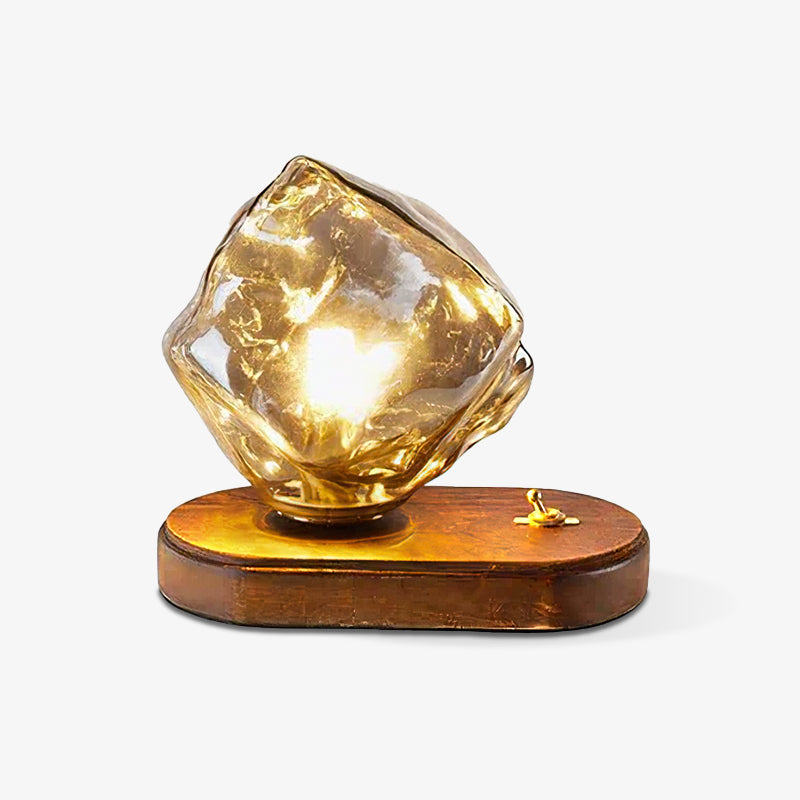 GlowCraft Table Lamp - Elegant Wireless Table Lamp with Motion Sensor 