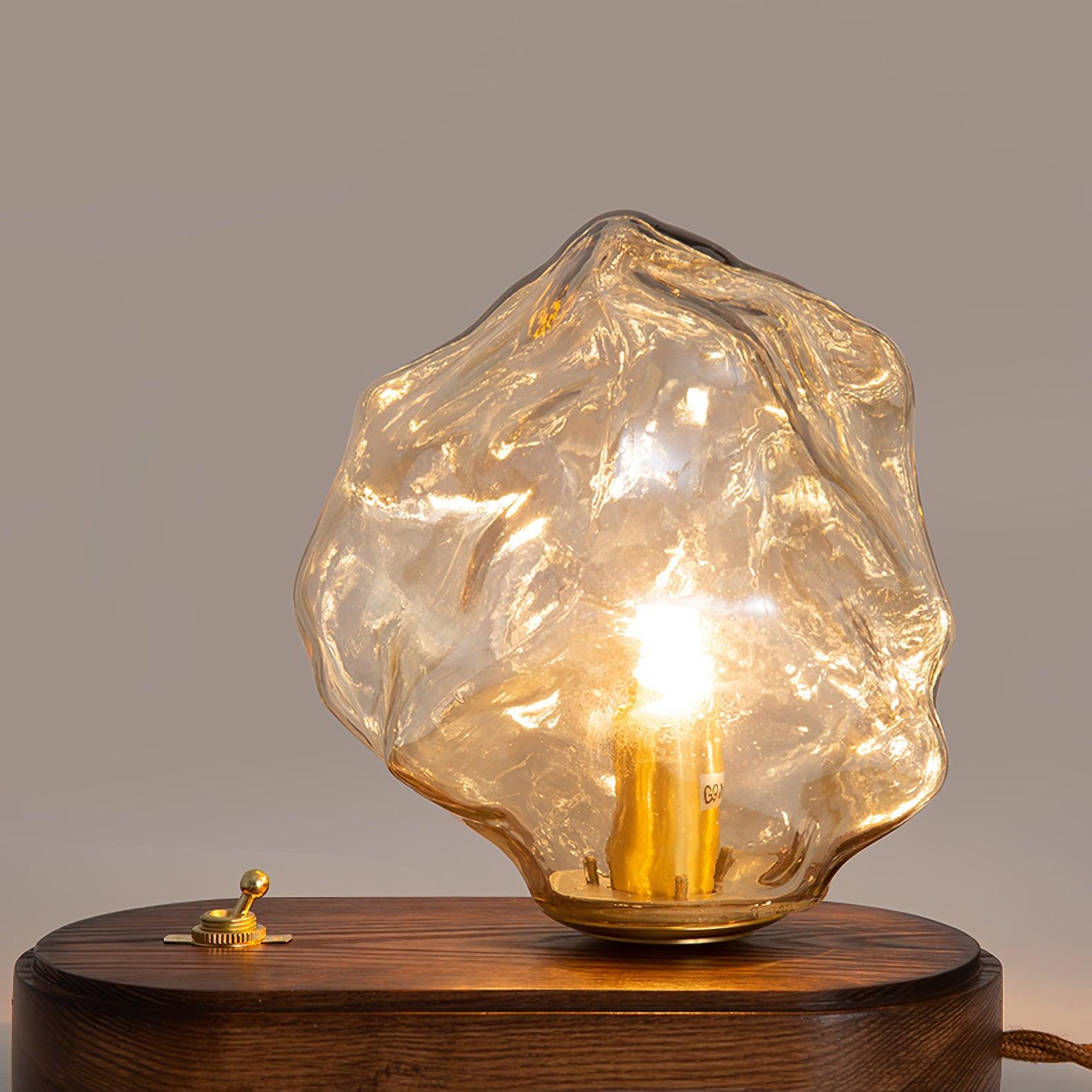 GlowCraft Table Lamp - Elegant Wireless Table Lamp with Motion Sensor 