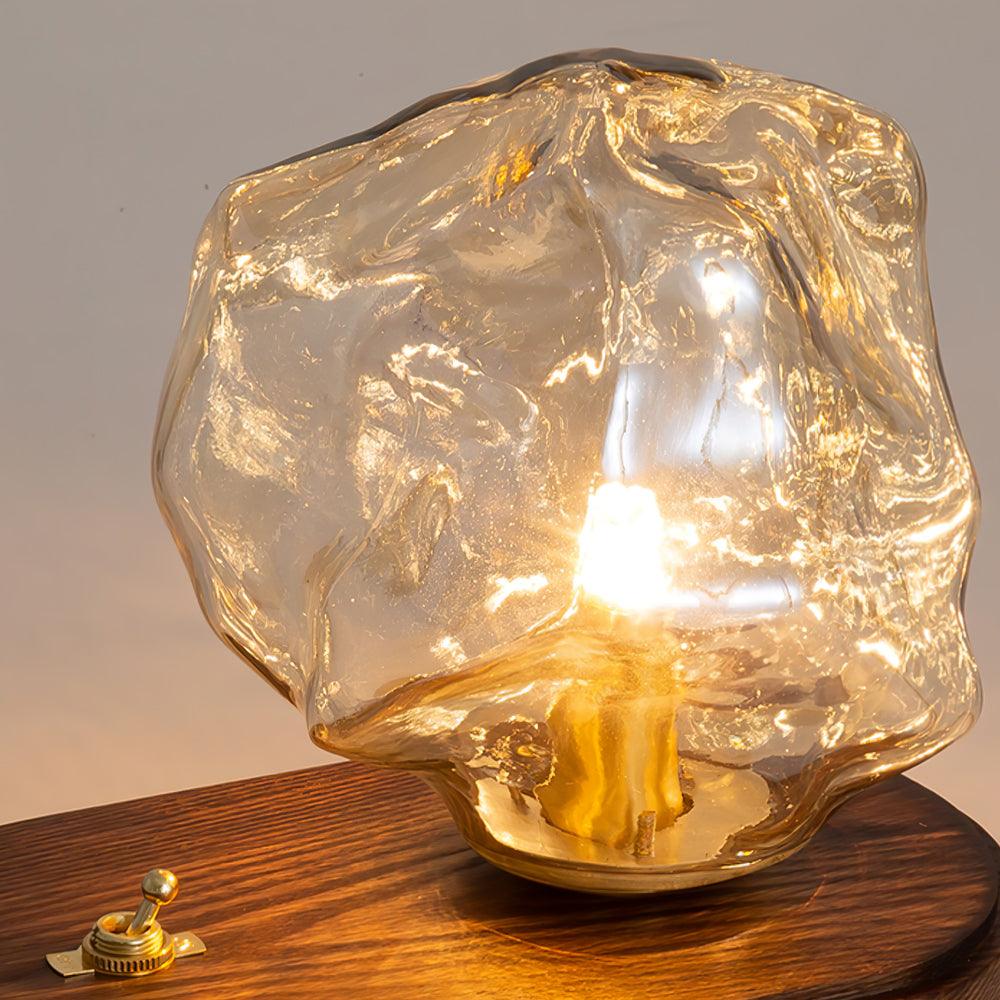 GlowCraft Table Lamp - Elegant Wireless Table Lamp with Motion Sensor 