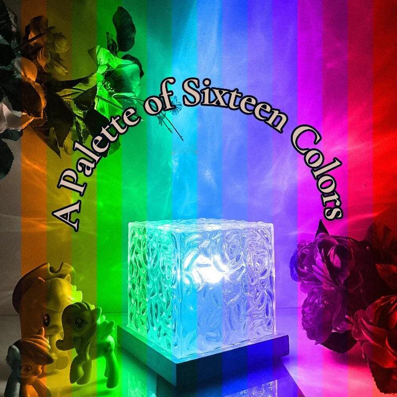 Illuminated Elegance: Luxurious Aurora Lamp with 16 Colors