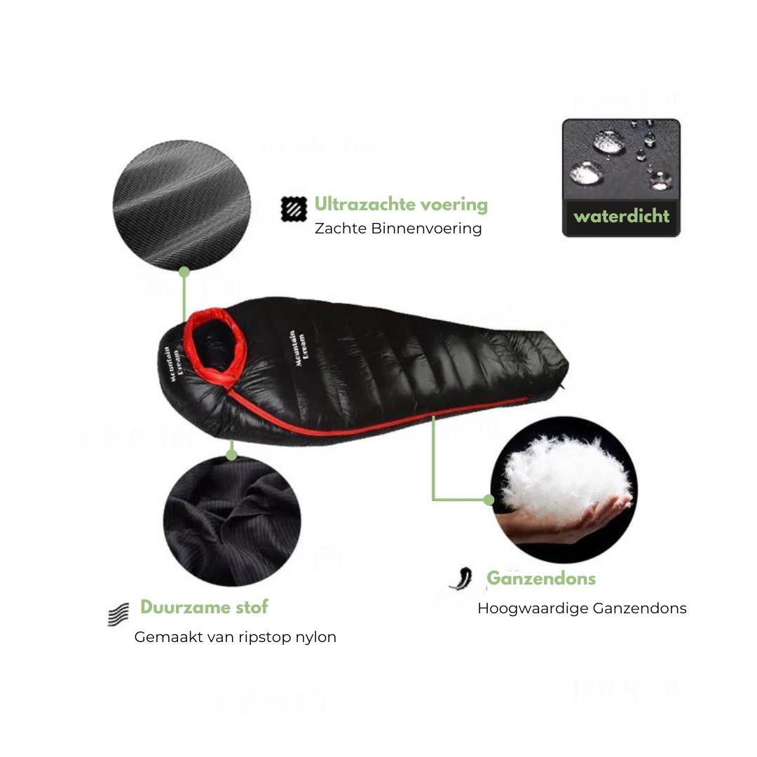 ArcticNest - Luxurious Winter Sleeping Bag for Cold Nights