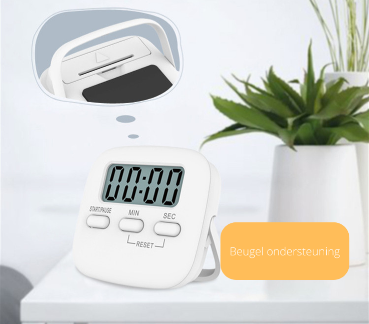 MagnoTimer – Stylish Digital Kitchen Timer with Stand