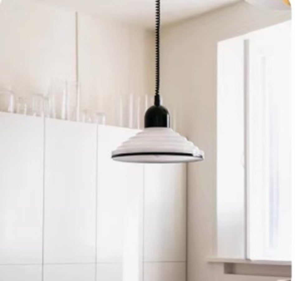 EclatCremeux Candelabra - Fine Cream-Colored Hanging Lamp